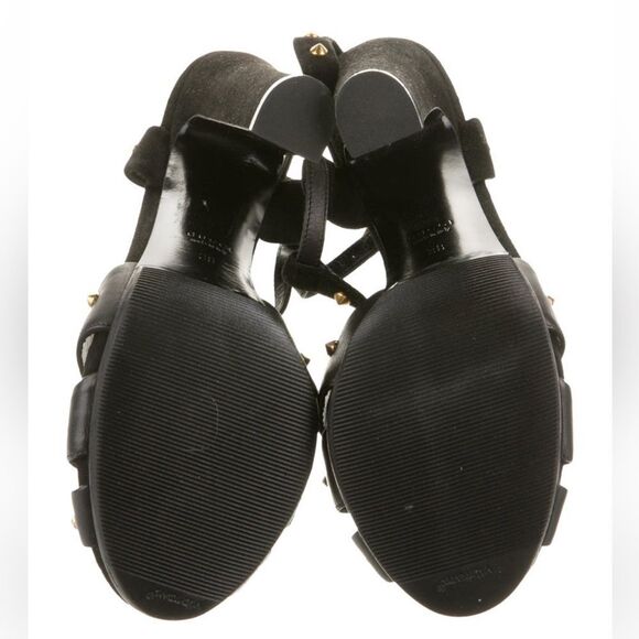 Gucci Leather Studded Sandals - Picture 5 of 5